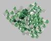 Strass cont. 100 pcs  – green