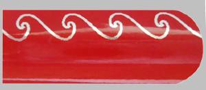 BLIXZ rouge avec vague blanche