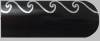 BLIXZ noir avec vagues argent