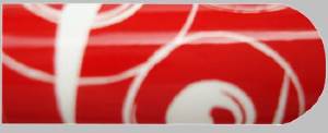 BLIXZ rouge avec graphisme blanc