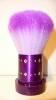 Plumeau de table violet/strass