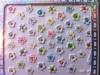 Stickers 3D fleurs de couleur