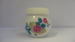 Godet céramique fleur